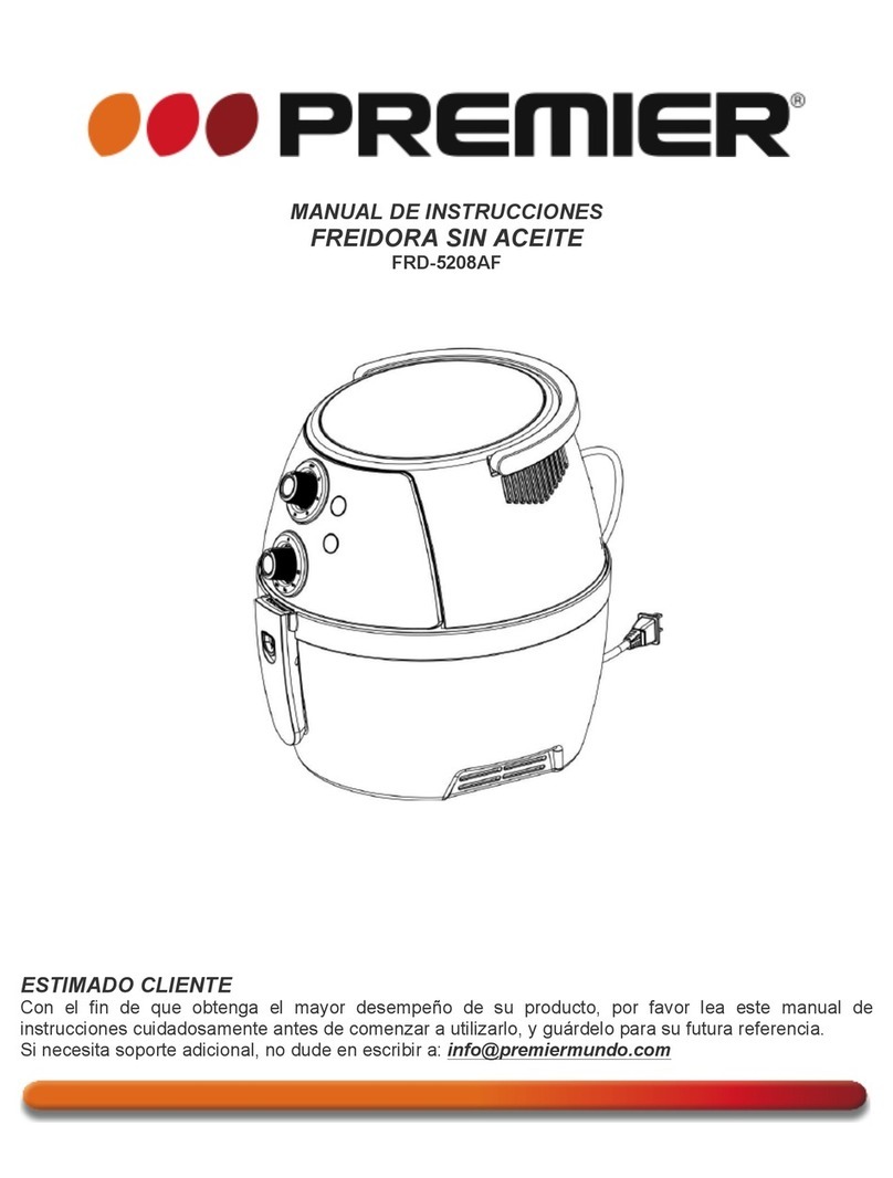 Premier FRD-5208AF instruction manual