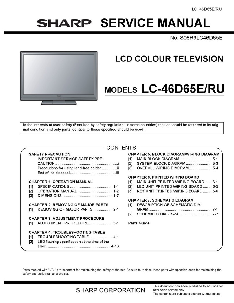 Sharp LC-46D65E/RU User manual