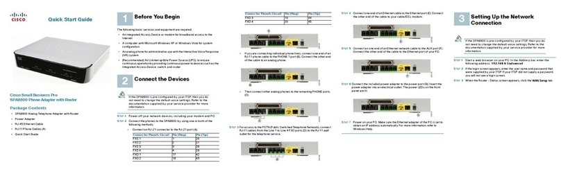 Cisco Small Business SPA8800 User manual