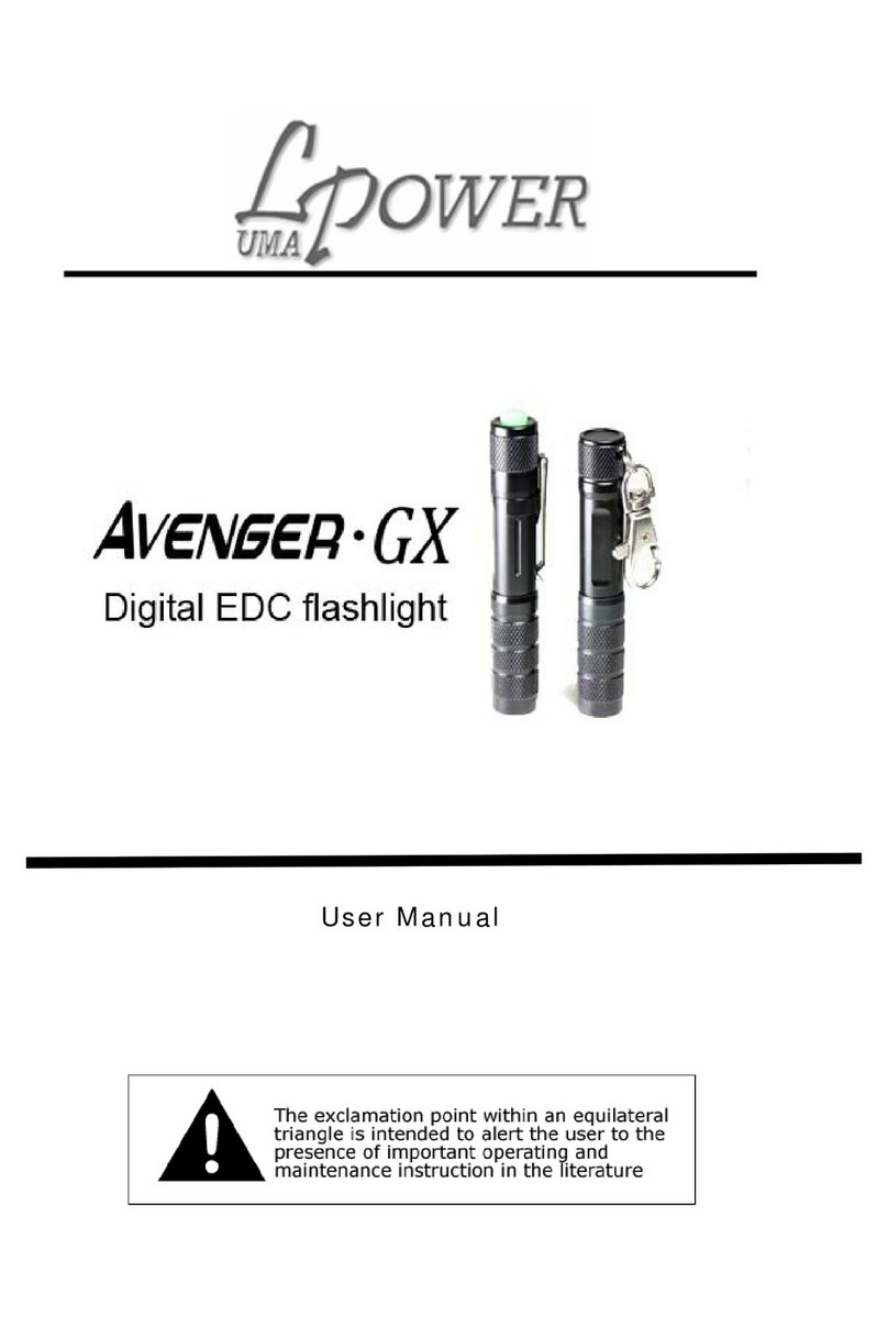 Lpower Avenger GX User manual