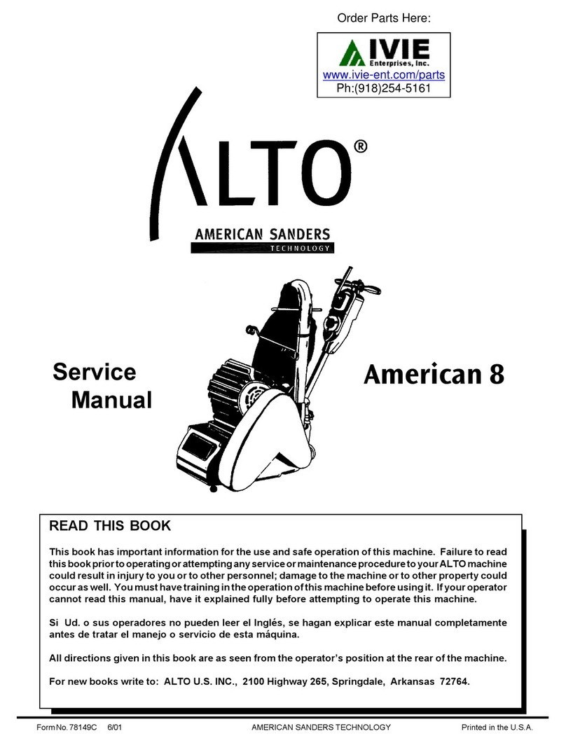 Alto American 8 User manual