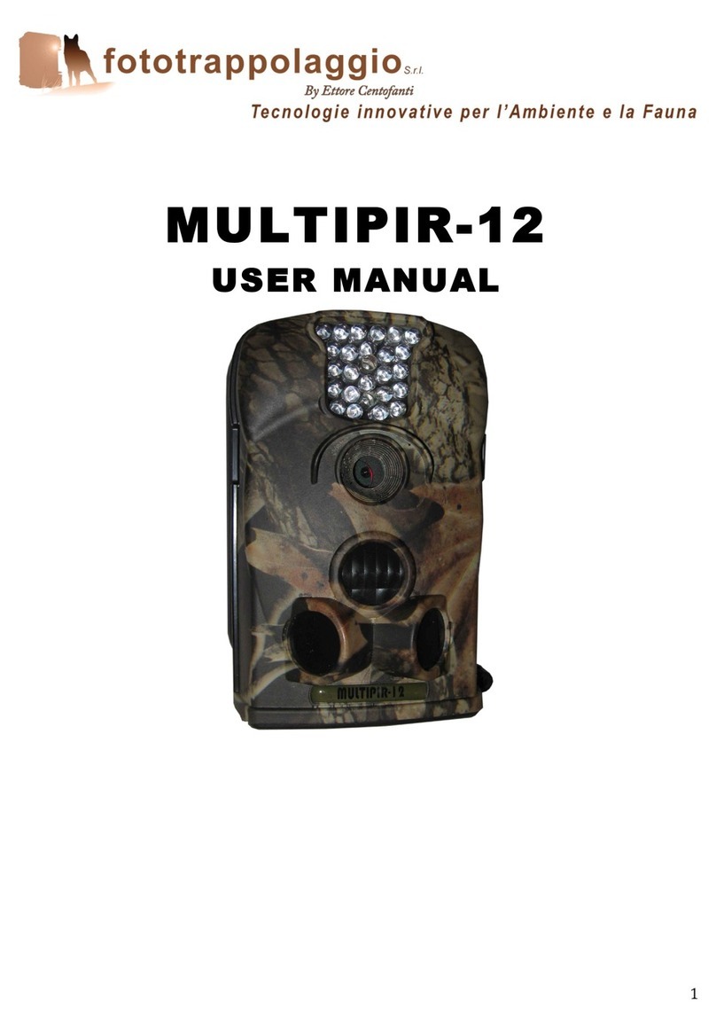 Fototrappolaggio MULTIPIR-12 user manual