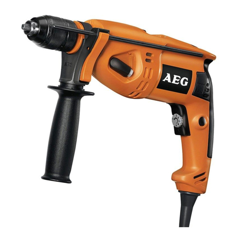 AEG SB2E 720 RX SuperTorque User manual