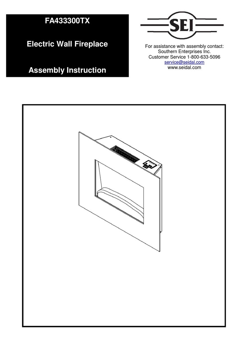 SEI FA433300TX Assembly instruction