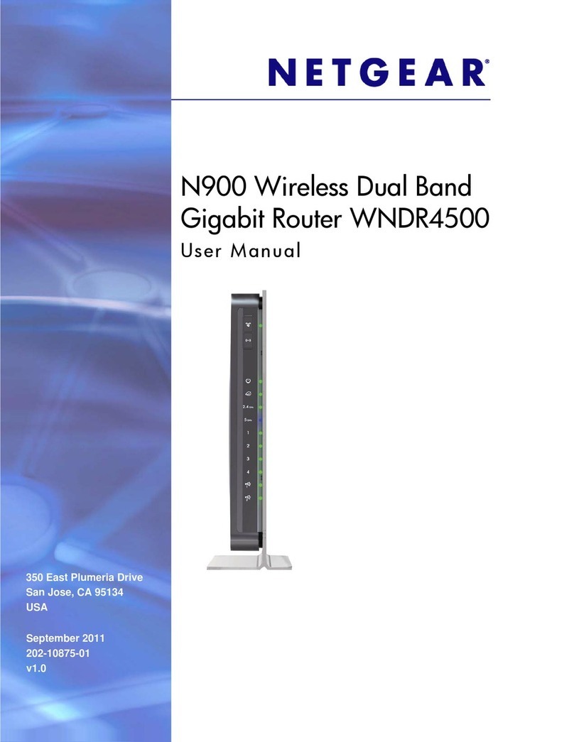 NETGEAR WNDR4500 User manual