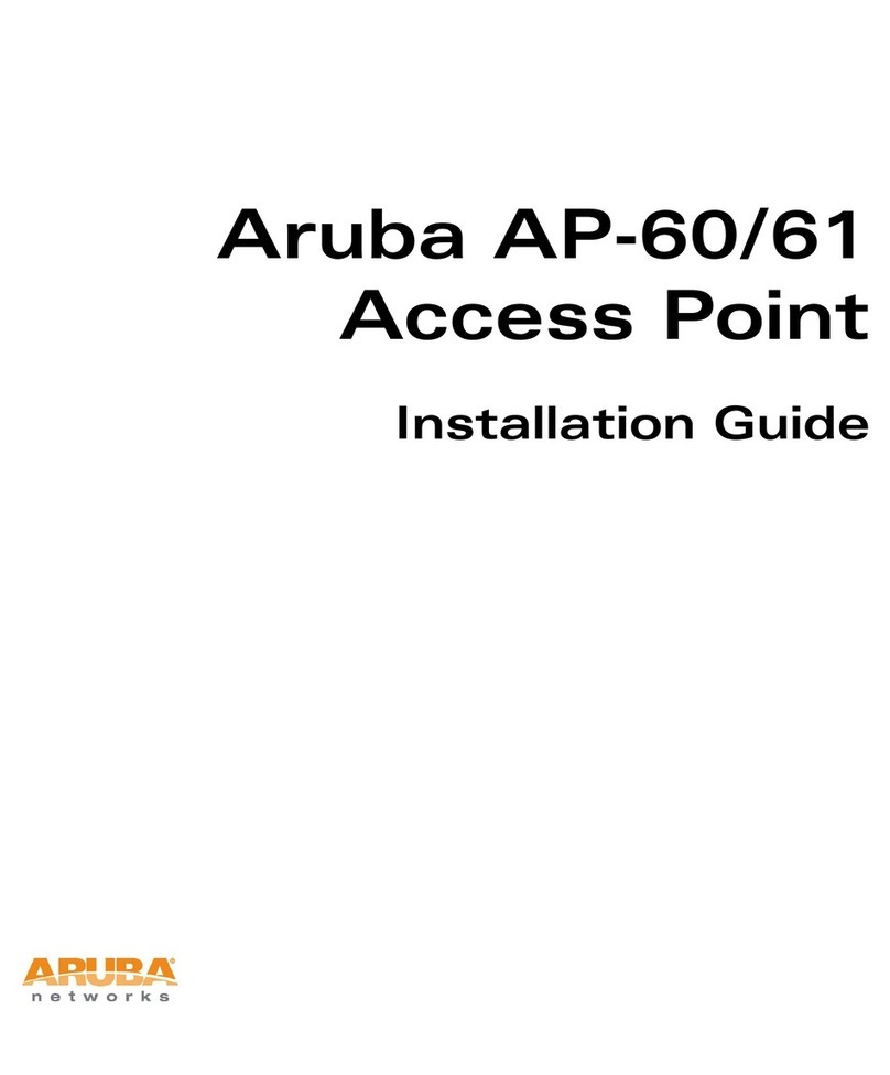 Aruba AP-60 installation guide
