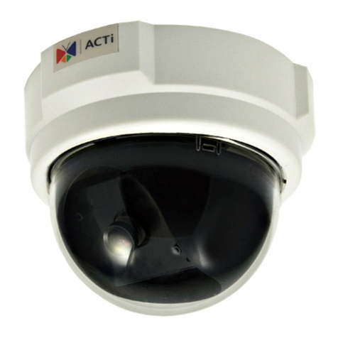 ACTi D52 Hardware manual