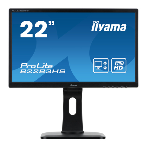 Iiyama ProLite B2283HS User manual