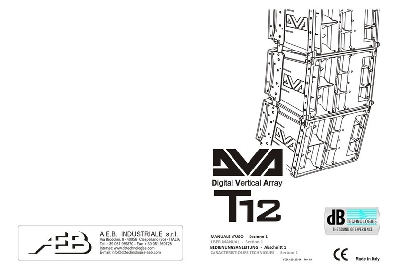 A.E.B. T12 user manual