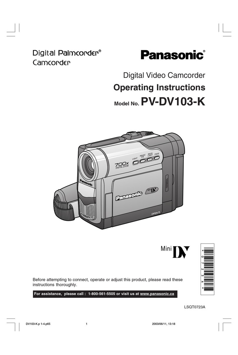 Panasonic PV-DV103-K User manual