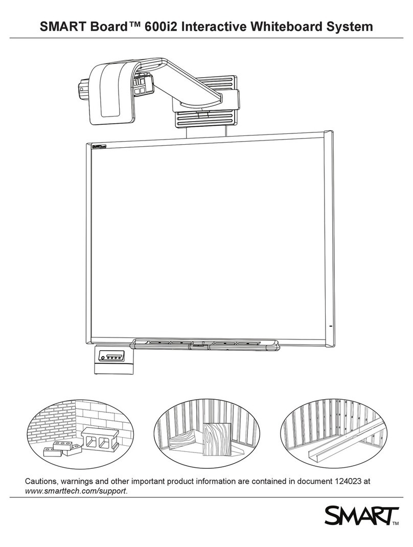 SMART SmartBoard 600i2 User manual