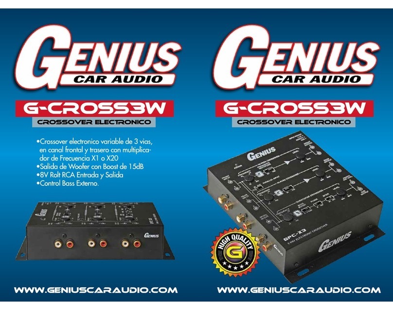 Genius G-Cross3W User manual