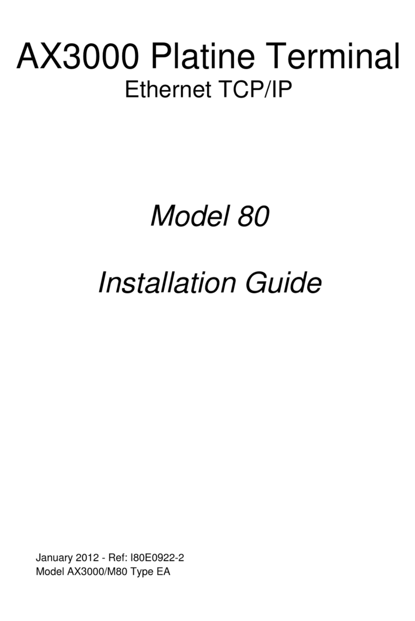 Axel AX3000 Platine 65E installation guide