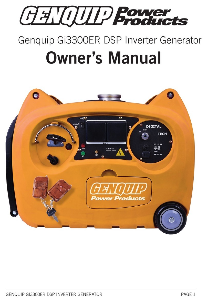 Genquip Gi3300ER User manual