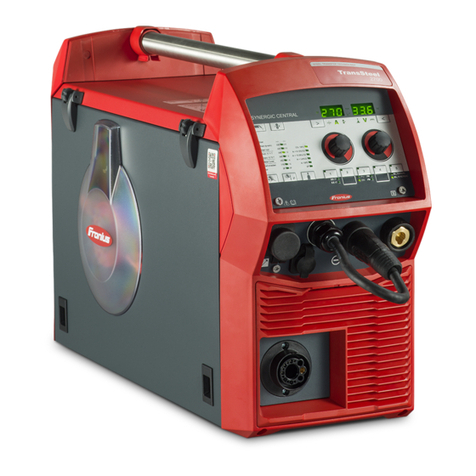 FRO­NIUS TransSteel 2500c operating instructions