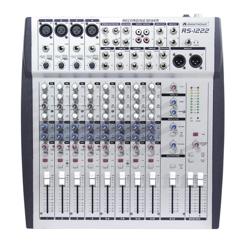 Omnitronic RS-1222 user manual