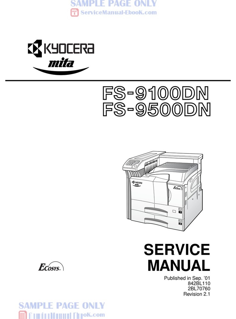 Kyocera FS-9100DN - B/W Laser Printer User manual