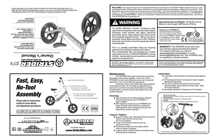SPIDER ST-3 owner's manual