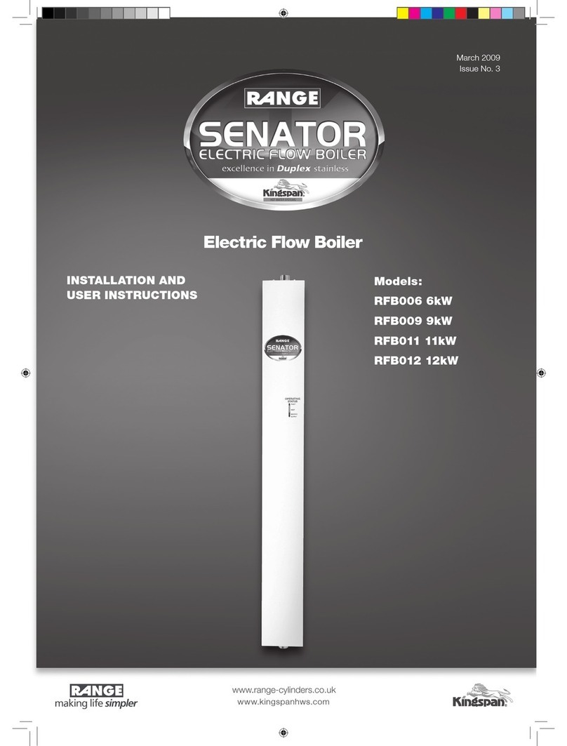 Range Senator RFB006 6kW Installation and user instructions Range Senator RFB006 6kW Installation and user instructions