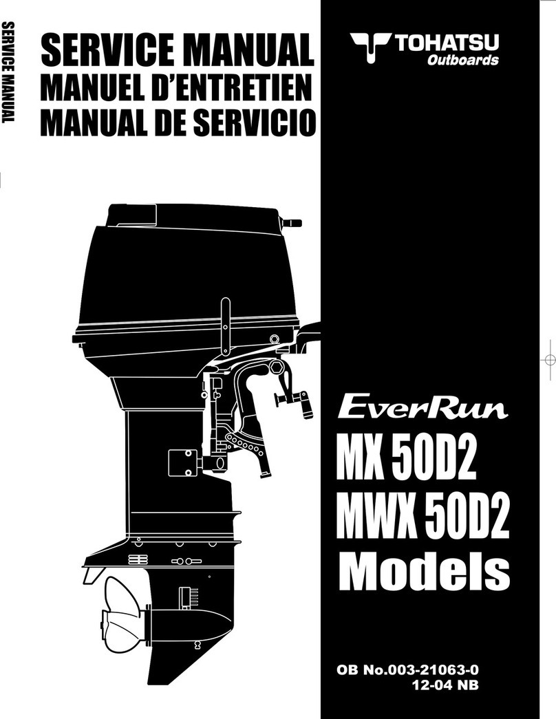 TOHATSU MX 50D2 Service manual