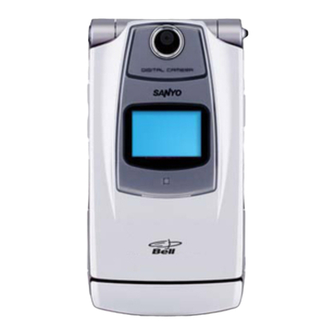 Sanyo KATANA - Cell Phone - CDMA User manual