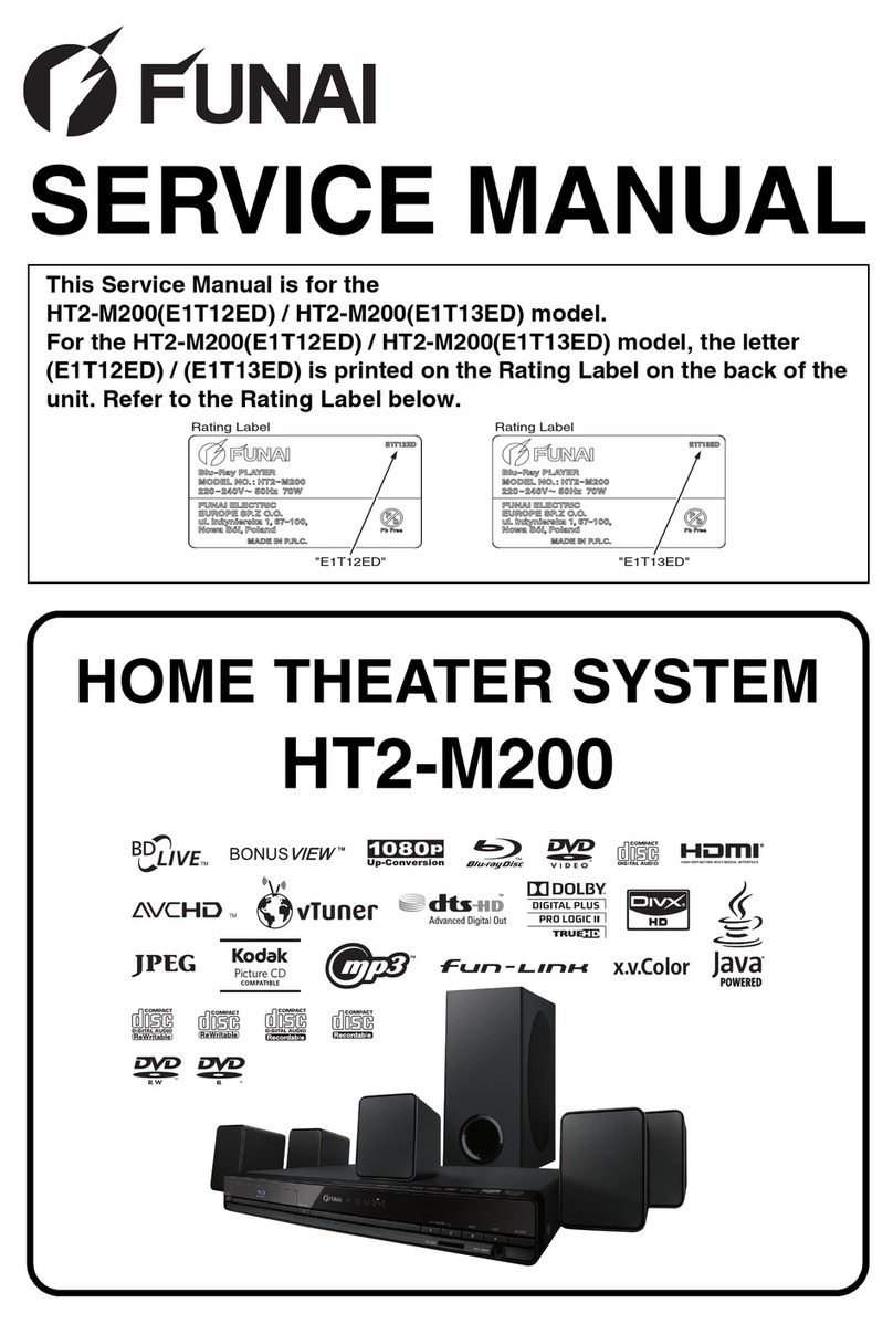FUNAI HT2-M200 User manual