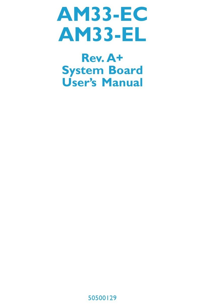DFI AM33-EC User manual