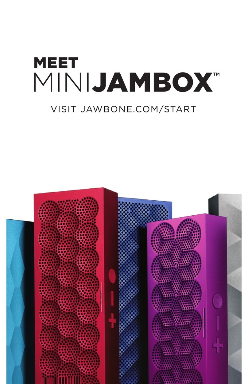 Jawbone Mini Jambox User manual
