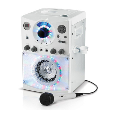 The Singing Machine SML-385W User manual