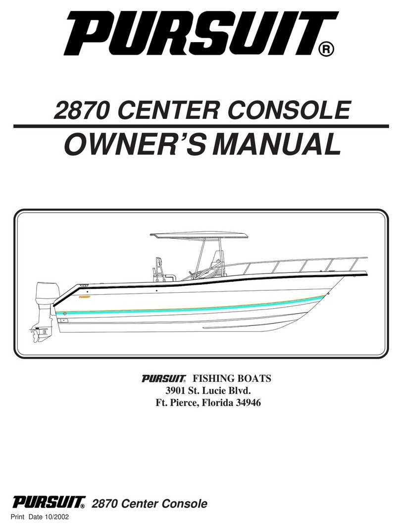 PURSUIT 2870 Walkaround User manual