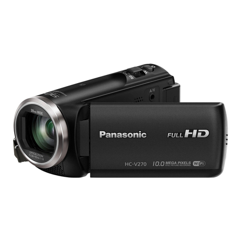 Panasonic HC-V270 User manual