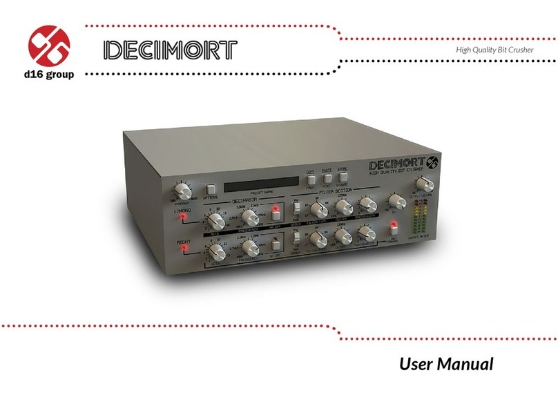 D16 Group Decimort user manual