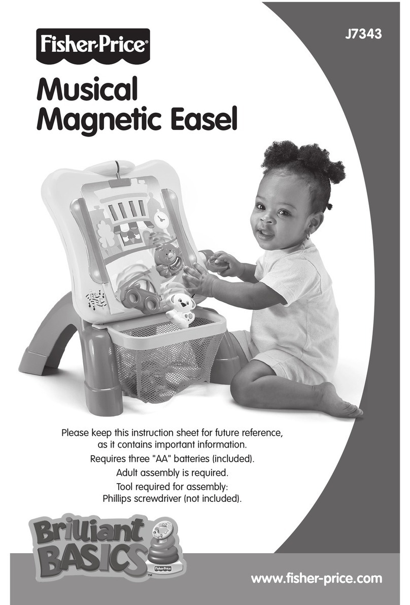Fisher-Price J7343 Brilliant Basics Assembly manual and user guide