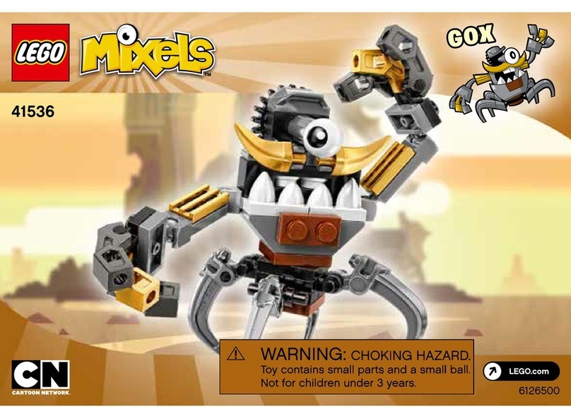 LEGO Mixels 41536 User manual