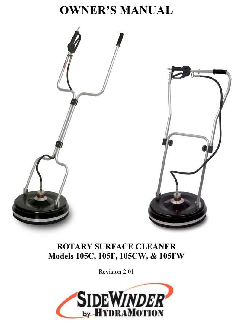 Sidewinder 105C owner's manual