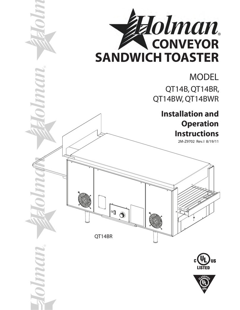 Holman QT14B User manual