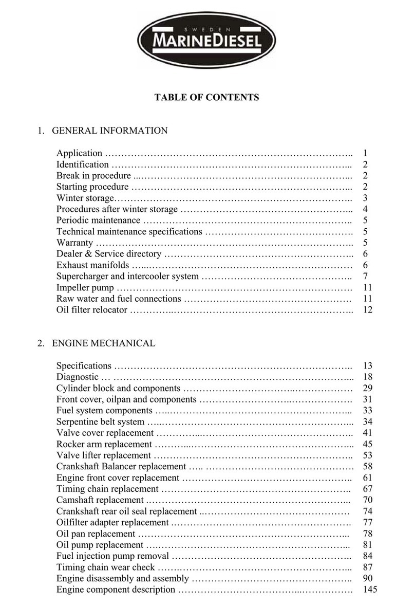 Marinediesel 6 owner's manual