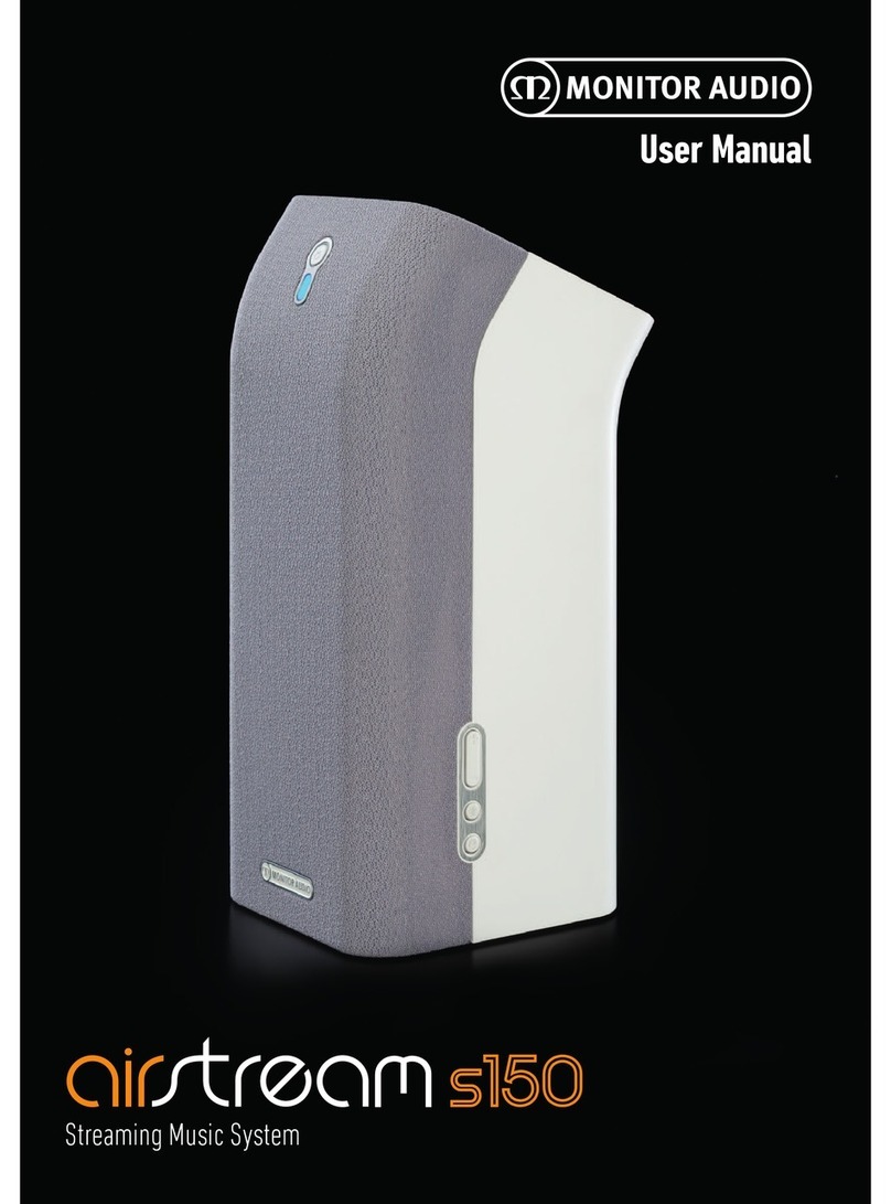 Monitor Audio Airstream s150 user manual