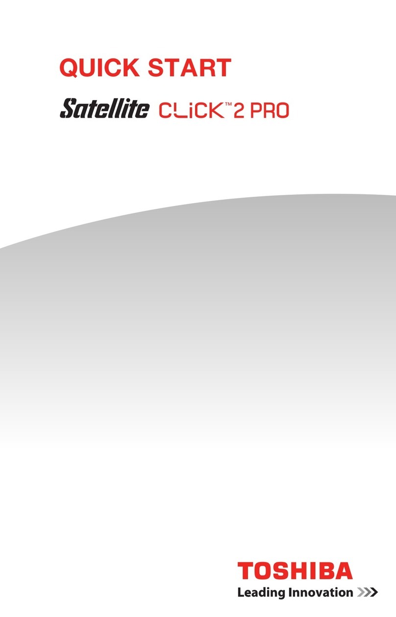 Toshiba Satellite CLICK 2 PRO User manual