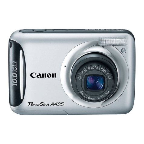 Canon PowerShot A495 User manual