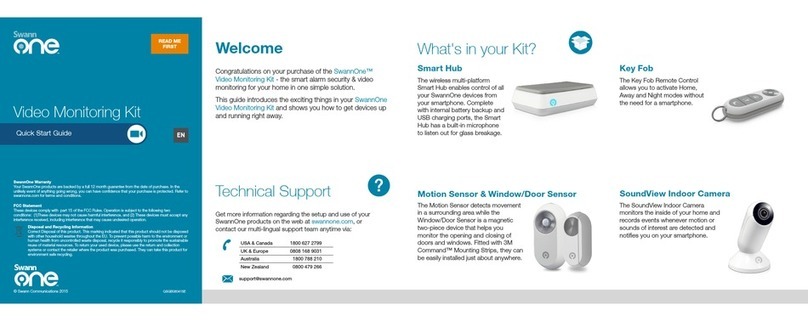 SwannOne Video Monitoring Kit quick start guide