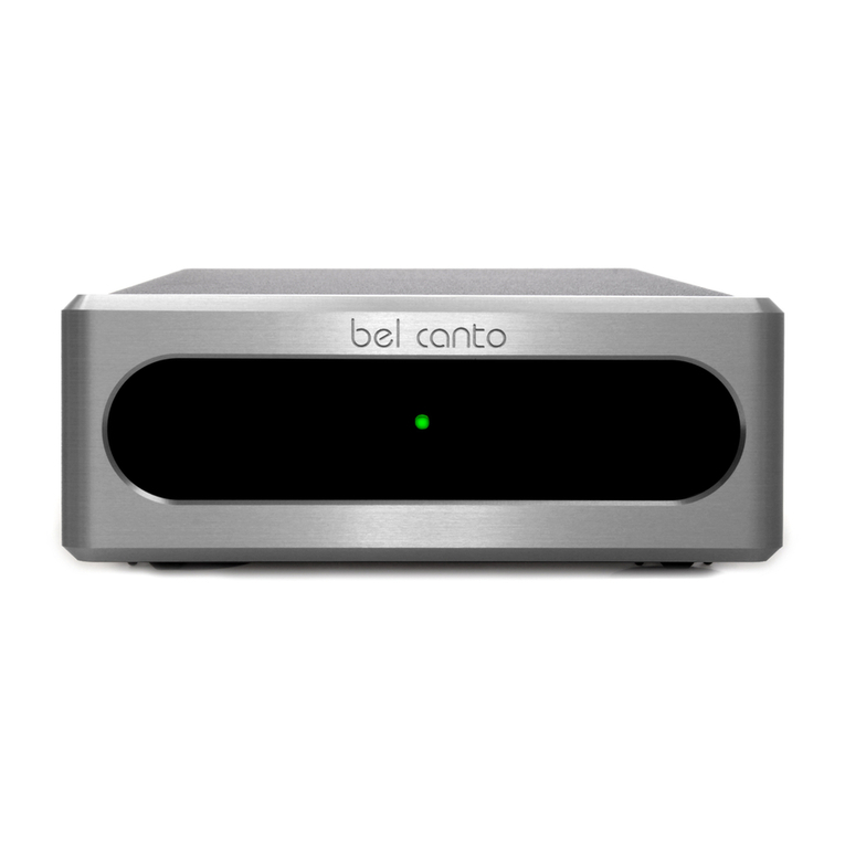 Bel Canto REF1000 User manual