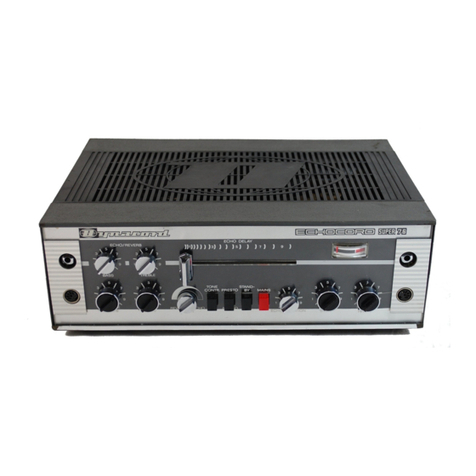 Dynacord Echocord Super 76 operating instructions