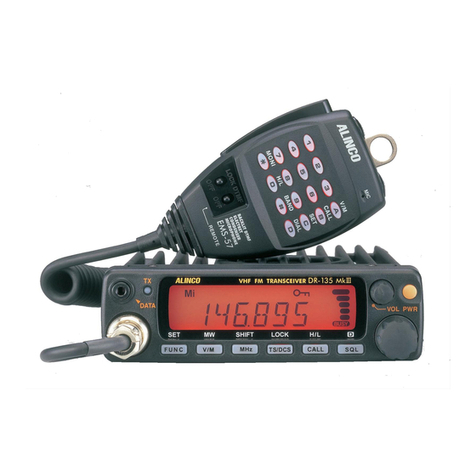 Alinco DR-135 Mk III User manual Alinco DR-135 Mk III User manual