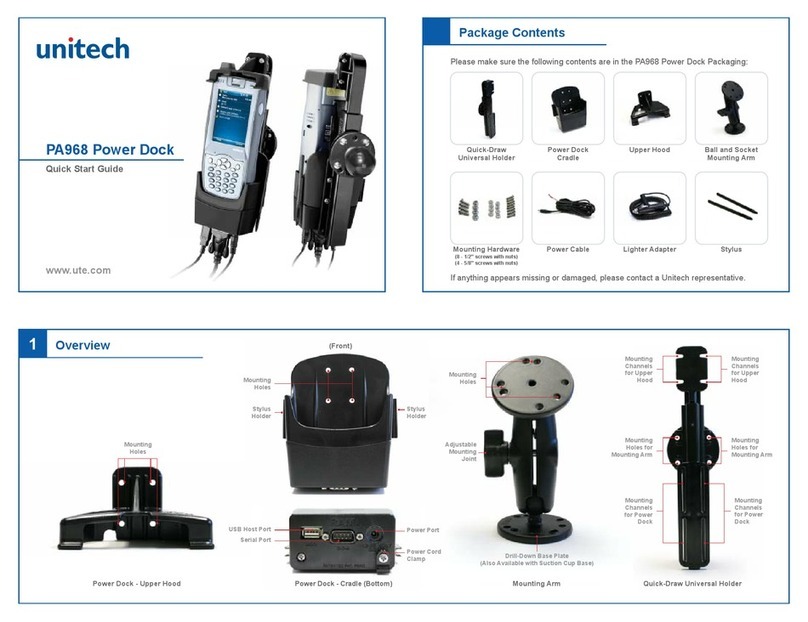 Unitech PA968 User manual