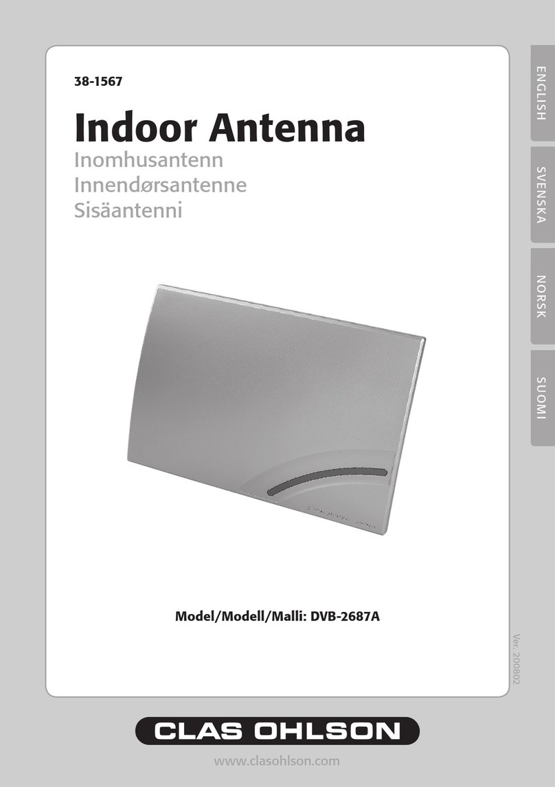 Clas Ohlson DVB-2687A manual