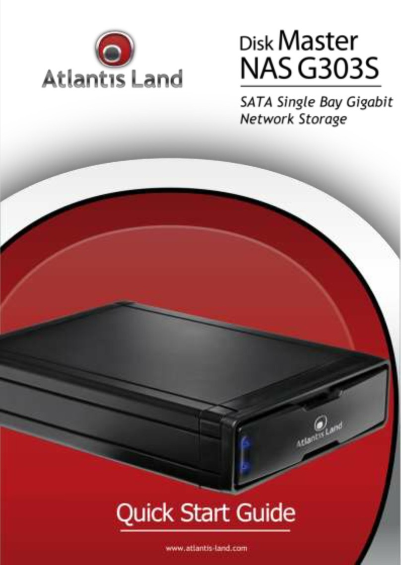 Atlantis Land DiskMaster NAS G303S User manual