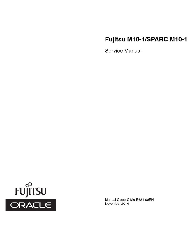 Fujitsu SPARC M10-1 User manual