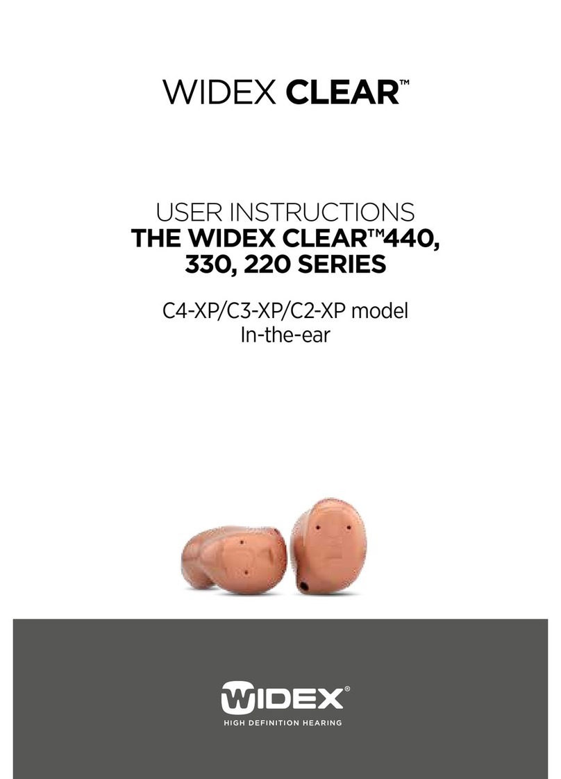 Widex C4-XP User manual Widex C4-XP User manual