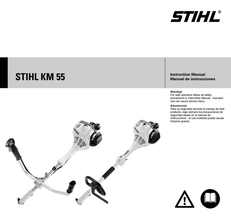 Stihl KM 55 R User manual